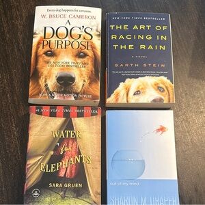 Set of Four Paperback Bestselling Novels